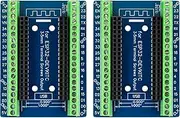 naughtystarts for ESP32 Breakout Board 3.5mm / 0.14" Terminal GPIO Expansion Board for 0.9" / 1.0" Size ESP32 Module ESP-WROOM-32 ESP32-DevKitC (Pack of 2pcs)