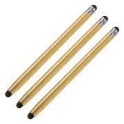 3pcs Stylus Pens for Touch Screens Capacitive Stylus Pen, Gold