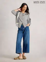 White Stuff White Stripe Mix Shirt (H74847) | $113