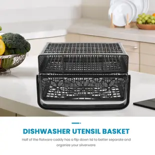 洗碗機餐具籃儲物籃適用於 Maytag/Kenmore/Whirlpool/LG/Kitchenaid