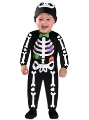 Mini Bones Infant Boys Skeleton Halloween Costume