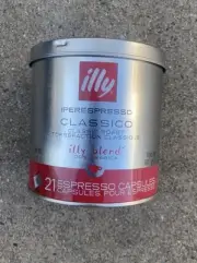 illy IperEspresso 100% Arabica Medium Roast Coffee Espresso Capsules 21ct 1/26