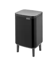 Brabantia Bo 7L Waste Bin Hi - Matt Black