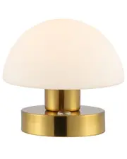 JONATHAN Y Zoe 5In Modern Minimalist Iron Rechargeable Integrated LED Table Lamp
