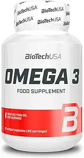 (NA) - BioTech USA Omega 3, 90 Capsules, 1 Pack (1 x 65 g)