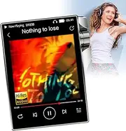 32GB MP3 Music Player, HiFi Lossless Sound Portable Digital Audio Player with BT 4.2 | 2.4 Inch Touchscreen | FM Radio | Supports Multiple Languages | DSD256 Lossless Decoding,32GB