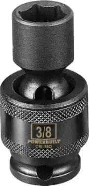 Powerbuilt 1/4" Drive 6 Pt. SAE Universal Impact Socket 7/16" - 647213