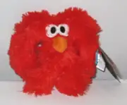 Bark Box Dog Toy PRETZEL ME ELMO XS S 0-20 lb Squeaks New Sesame Street Red