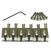 PG-8001-0C Graph Tech String Saver Classics Saddles Strat and Tele Offset Chrome