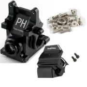 Powerhobby Aluminum Gearbox Case + Bulkhead Cover COMBO : Arrma Infraction 6S