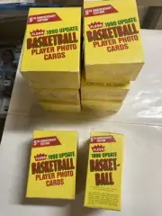 2 Sealed 1990 fleer update basketball set 100 cards free shipping Gary Payton