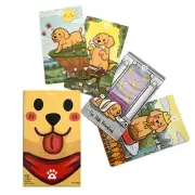 Cartoon Dog Labrador Tarot Cards Party Divination Board Game For Beginner