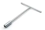 Bihr T-Handle Socket Key 14mm Satin Chrome
