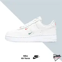 在飛比找蝦皮商城優惠-NIKE AIR FORCE 1 07ESS 全白雙勾 刺繡