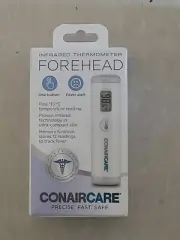 Conair Care Infrared Thermometer For Forehead - One Button w/ Fever Alert ITH90