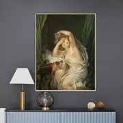 Paint by Numbers for Adults Jean-Baptiste Greuze《The Awakening》 Adults Paint Kits Canvas Gifts Arts Crafts for Home Decor