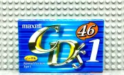 MAXELL CD'S I VS. IV 46 TYPE I BLANK CASSETTE TAPE (1) (SEALED)