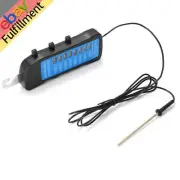 600V-7KV Garden Electric Fence Tester With 8 Indicator Light Voltmeter Device