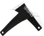 YOSADIER 3pcs Snow Remover Ergonomic Windshield Ice Scraper with Slip Handle Easy to Hold Black Ice Shovel for Quick Removal of Snow and Frost from Car Windows