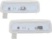 Car Dome Reading Light Reading Switch Glasses Case Vanity Mirror Light Sun Visor Lamp Reading Light, for E88 E93 LCI