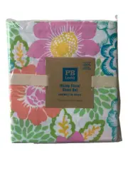 Pottery Barn Teen Hailey Floral Organic Cotton Fitted XL Twin Sheet Set NWT