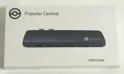 Popular Central 7-in 1 USB-Type-C Hub Space Grey