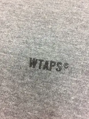 18ss wtaps Design SS Wtaps Tee Copo 春夏最新 胸前小字 短Tee 灰色S 現貨