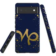 For Google Pixel 6 Case, Shielding Back Cover,Capricorn Sign