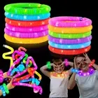 12pcs New Years Eve Glow Sticks Party Pack - Glow in Dark Party Favor Supplies