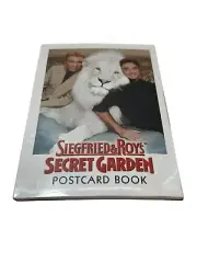The Secret Garden Siegfried & Roy Sealed Postcard Book Souvenir Las Vegas Mirage