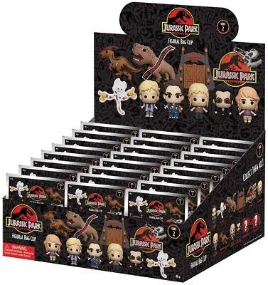 3D Figural Foam Bag Clip Series 2 Jurassic Park Minis Blind Box