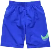 Nike Boys Mash Up Breaker 8" Volley Shorts Large Blue New NESS9650-416