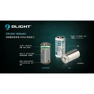 【錸特光電】OLIGHT CR123A 一次性電池 3V 1600mAh CR123手槍燈SUREFIRE GO PRO
