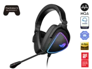 ASUS ROG DELTA S Lightweight USB-C Gaming Headset with AI noise-canceling mic, M