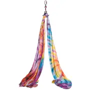 Aerial Silks Yoga Swing Kit - Complete Set for Home, Studio, or Outdoor Use