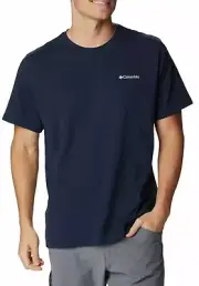 Columbia Men's Navy L Meeker Peak Omni-Wick Performance T-Shirt NWT!