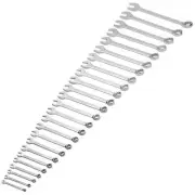 Draper Metric Combination Spanner Set 25 Piece Bi Hexagon Ring 26696