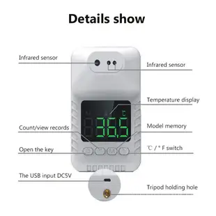 K3X Thermometer Non Contact Digital Thermoscan Infrared Fore