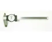 Central 3C101 0-6" STORM Dial Indicator Caliper Measurement Tool w/ Case