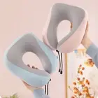 360 Degree Neck Protect Travel U-shaped Pillow Portable Napping Neck Pad Nap