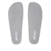 Alegria Classic Replacement Footbed Grey Cork Memory Foam Arch Support Insole