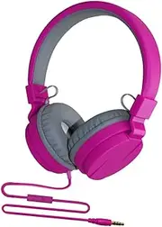 Vsenkes Wired Headset Over Ear Headphone Home Foldable Adjustable Headband for Women Listening Music Gifts Lightweight Comfortable