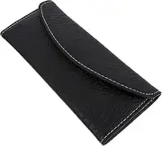 Vaguelly Leather Hair Scissors Organizer Case for Hairdressers Barbers Durable Scissor Pouch for Professional Styling Tools present for Salon Grooming Needs