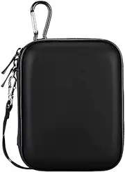 Lacdo Shockproof Hard Drive Case for Seagate Expansion Exclusive, Game Drive for PS4 Xbox, Backup Plus Slim Portable External Hard Drive 1TB 2TB 4TB 5TB USB 3.0 2.5 inch HDD Carrying Travel Bag,Black