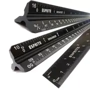Vowcarol Architectural Scale Ruler, Engineering Scale and 12 inch Metal Ruler...