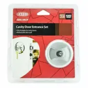 Lockwood Satin Pearl Sliding Cavity Entrance Set - AUSTRALIA BRAND