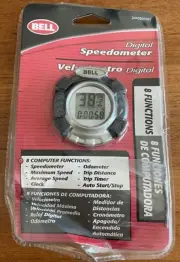 Bell 8 Computer Function Digital Speedometer For Bicycles 20" to 27" NEW Sealed