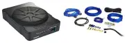 Kicker 51HS10 10" Hideaway Under-Seat Powered Car Subwoofer Compact Sub+Amp Kit