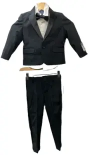 Nautica Boys' 3-Piece Tuxedo Set with Dress Shirt, Jacket, and Pants - Size 3T