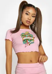 What's Your Pleasure Crop Tee